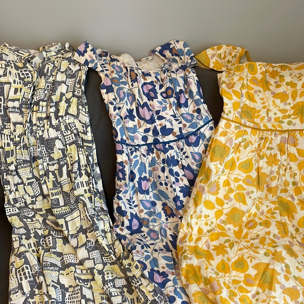Bundle of 3 Boden dresses (yellow is sold!)